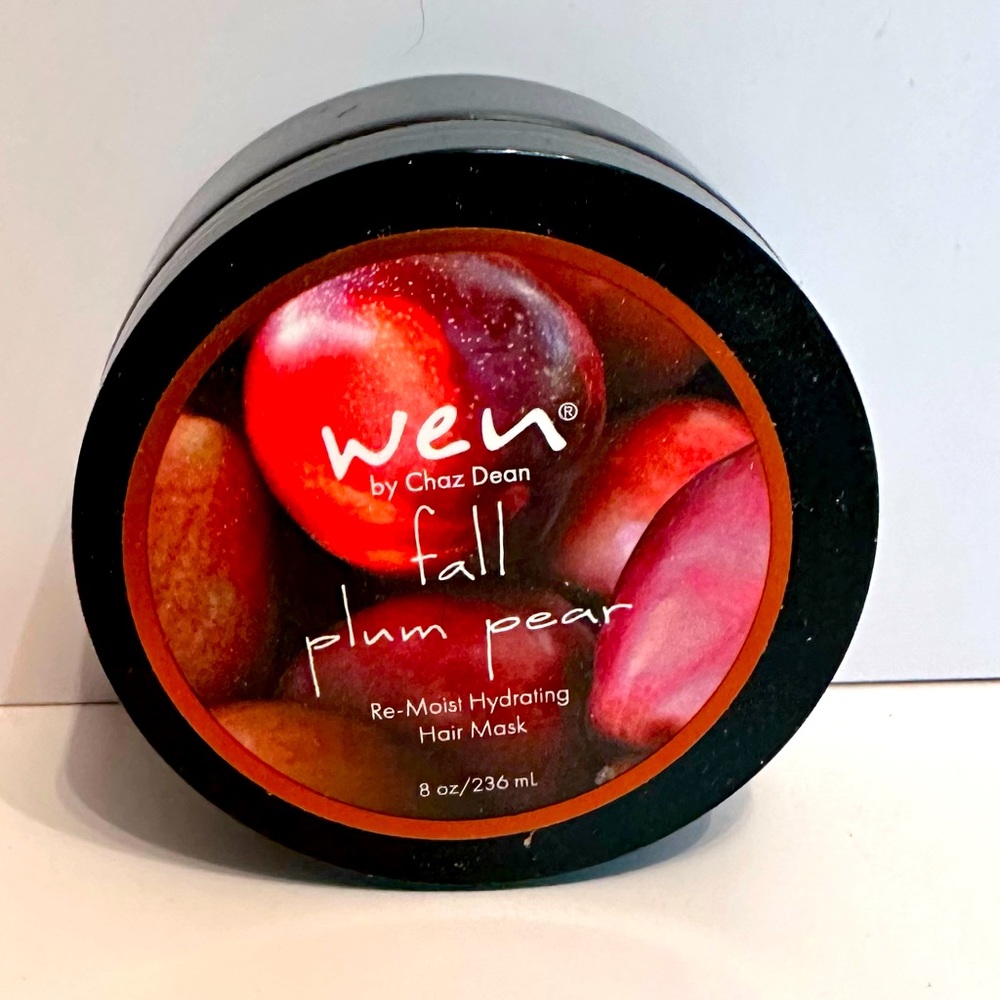NWT, WEN, FALL Plum Pear ReMoist Hydrating Hair Mask 8oz Supersize